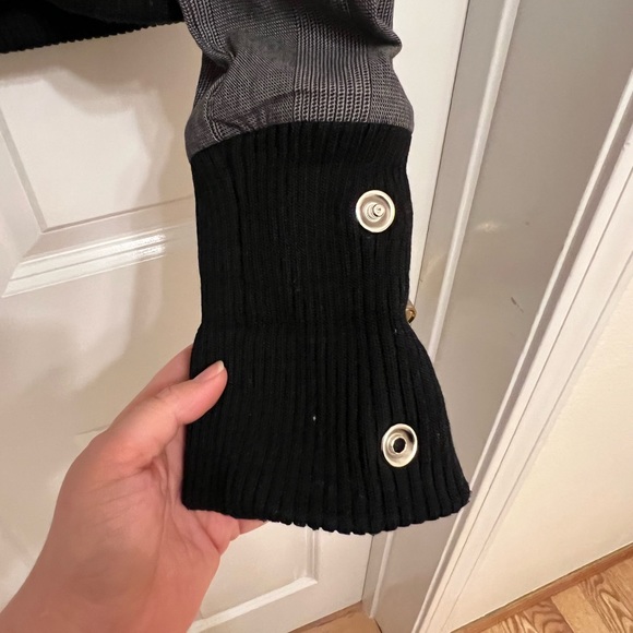 REEF Houndstooth Plaid Bomber Jacket - Teen’s Medium - Picture 6 of 9